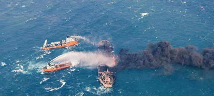 Πετρέλαιο από το ναυαγισμένο ιρανικό δεξαμενόπλοιο έφθασε στις ιαπωνικές ακτές